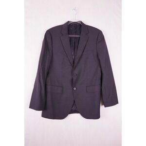 HUGO BOSS SILK-WOOL SIZE 38R CHARCOAL 2 BUTTON SPORTCOAT